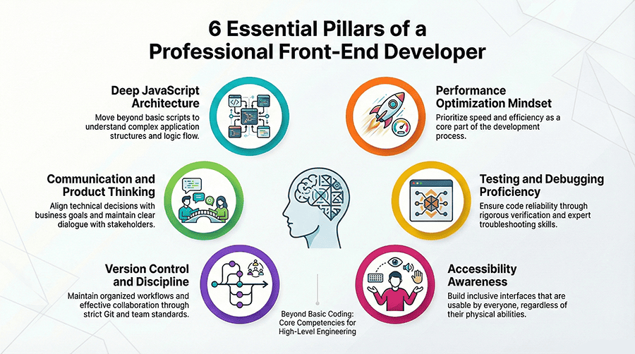 skills for a professional front-end developer